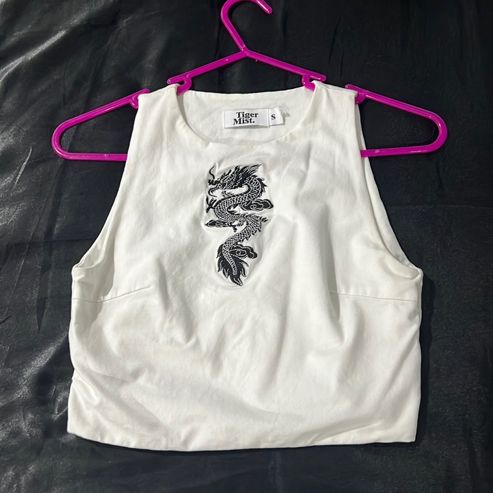 Tiger Mist Dragon Crop Top